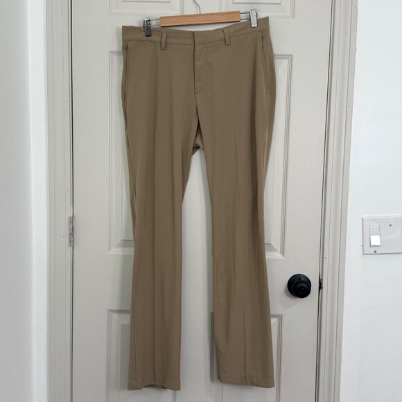Nike Golf Standard Fit Pants Mens Medium 32x32 Tan Athletic Outdoor Athleisure - Picture 1 of 15